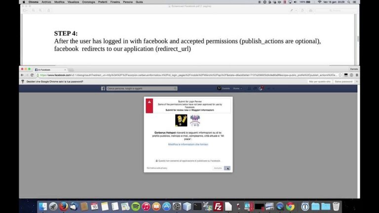 Screencast for Facebook app review submission for Fbomatic plugin (new version December 2018)