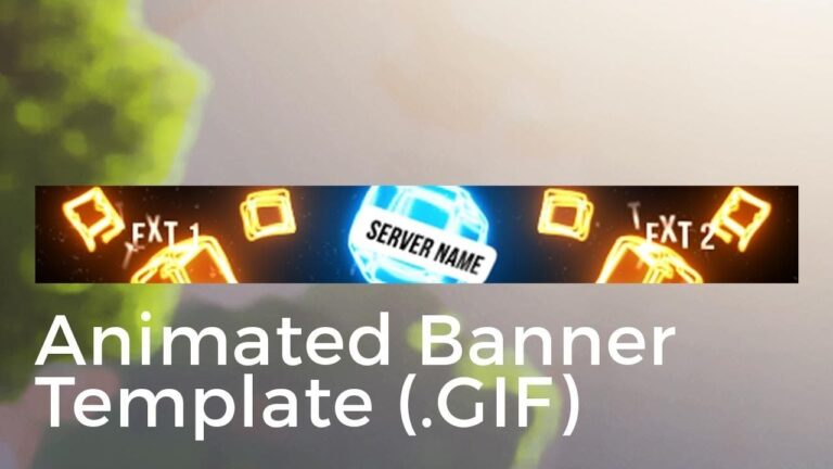 How to Create Custom Animated Banner Images for Free (GIF Files)