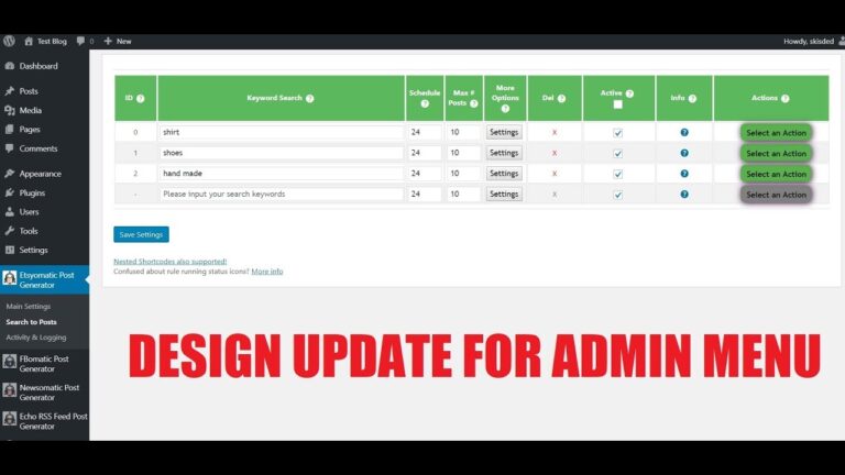 Design update for CodeRevolution's WordPress plugins – new and refreshed looks in the admin area