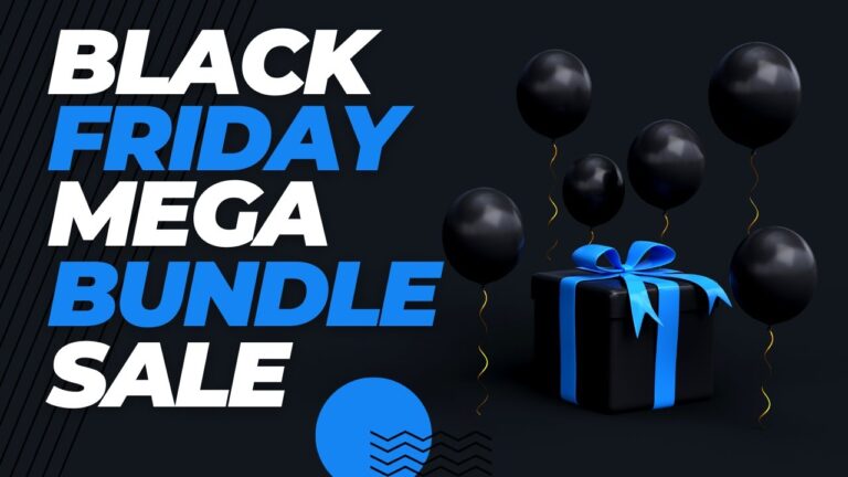 Black Friday Offer: Mega Bundle Discounted Until 2th Of December! Happy Cyber Week!